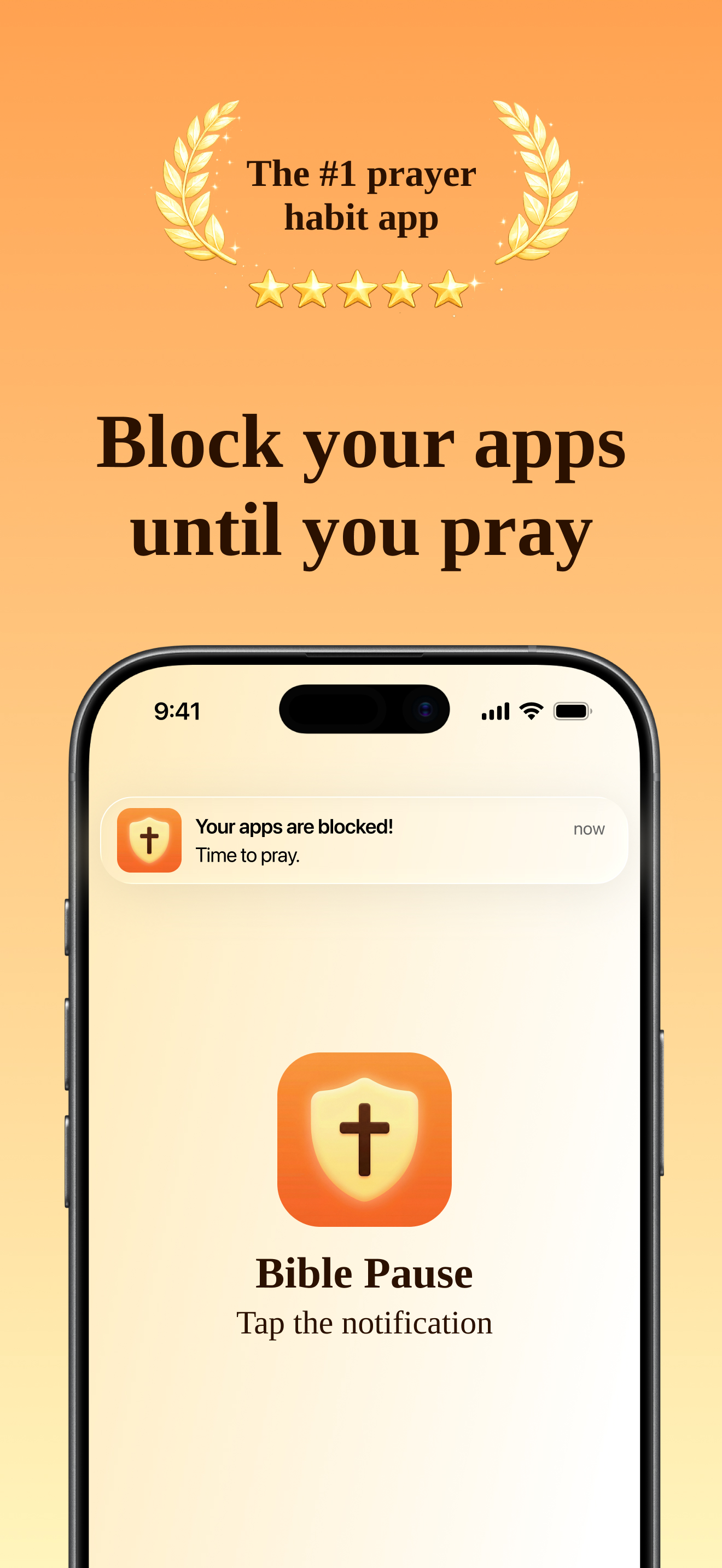 Bible Pause app screenshot